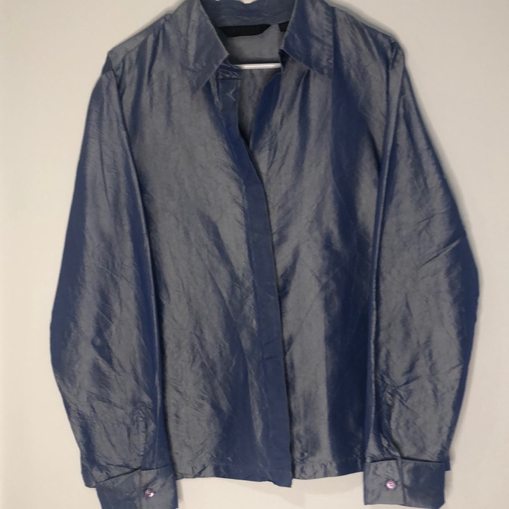 Iridescent Button Down